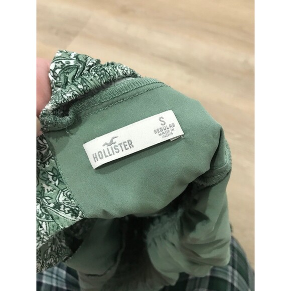 Hollister paisley green dress - Picture 4 of 4